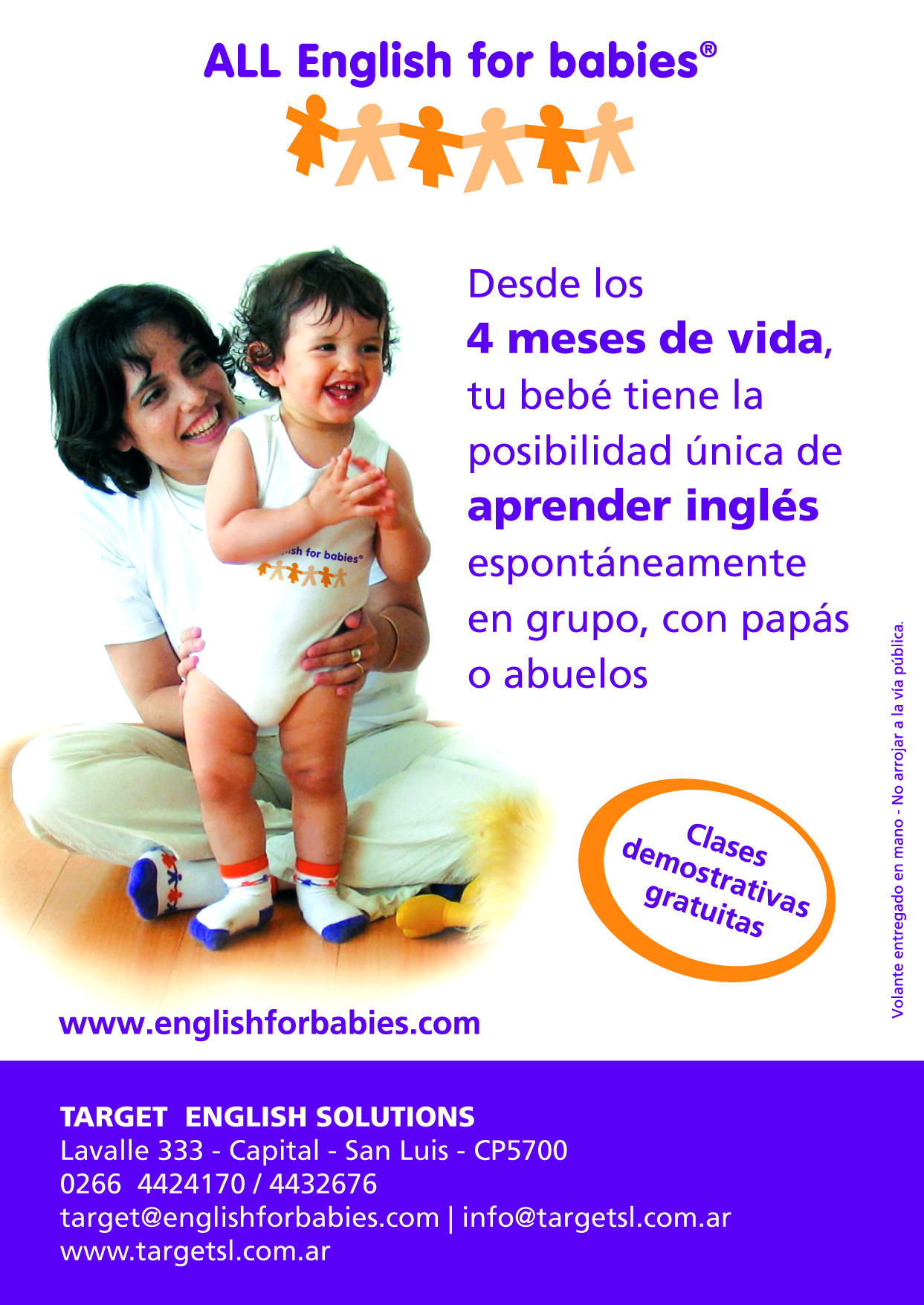 English for Babies - Bébé babille (de 0 à 1 an) - Génération Bilingue